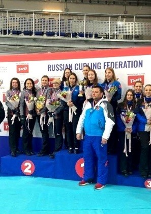 Победа сборной команды «Санкт-Петербург»-2 на чемпионате России по кёрлингу