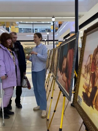 Прикоснуться к искусству смогут посетители ТРК «Континент» на Звёздном