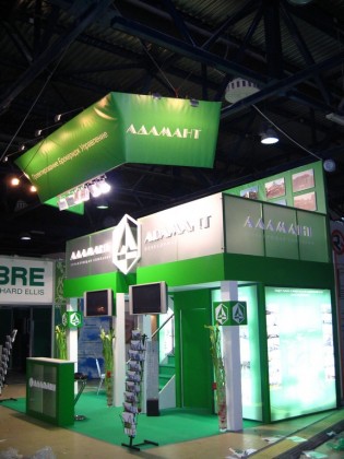 Управляющая компания «Адамант» приняла участие в выставке «Молл 2008» 