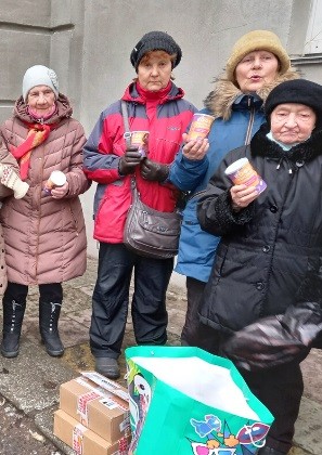 Подарки для Совета ветеранов Московского района 