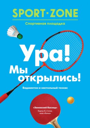 На территории ледового катка в ТРК «Заневский Каскад» открылась сезонная игровая площадка Sport Zone