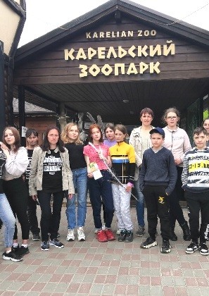 Карельский зоопарк посетили малообеспеченные семьи с детьми